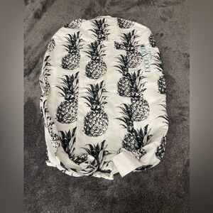 DockATot Deluxe Pina colada Pineapple Print Cover